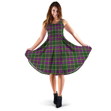 Taylor (Tailyour) Tartan Sleeveless Midi Womens Dress