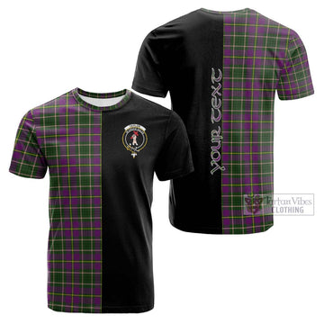 Taylor (Tailyour) Tartan Cotton T-shirt with Family Crest and Half Of Me Style