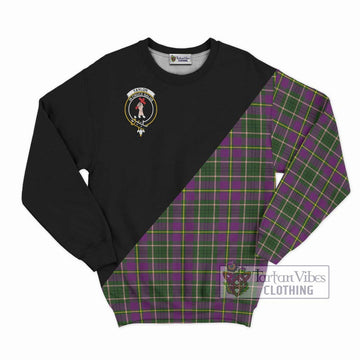 Taylor (Tailyour) Tartan Sweatshirt with Family Crest and Military Logo Style