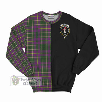 Taylor (Tailyour) Tartan Sweatshirt with Family Crest and Half Of Me Style