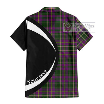 Taylor (Tailyour) Tartan Hawaiian Shirt with Family Crest Circle Style