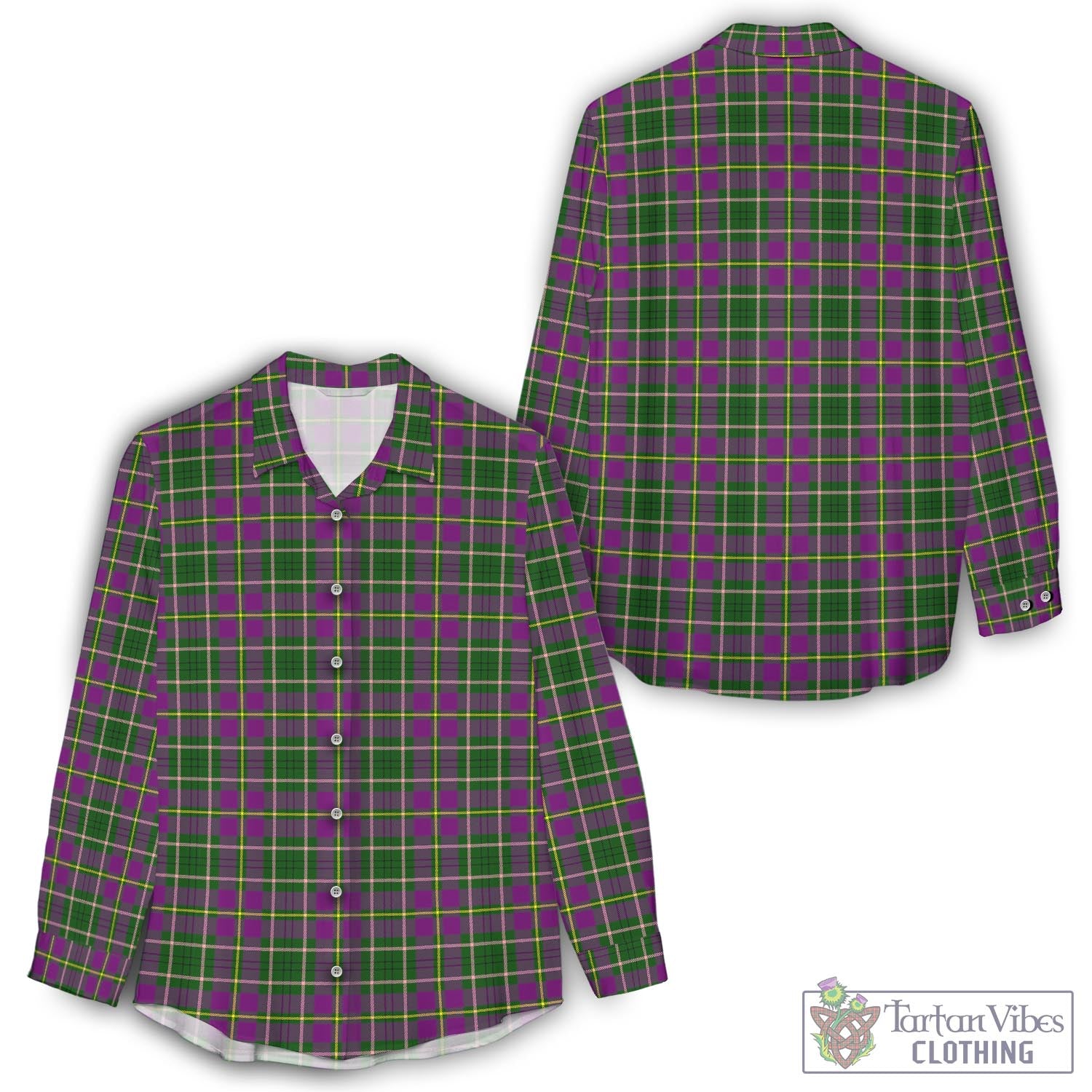 Taylor Tartan Womens Casual Shirt
