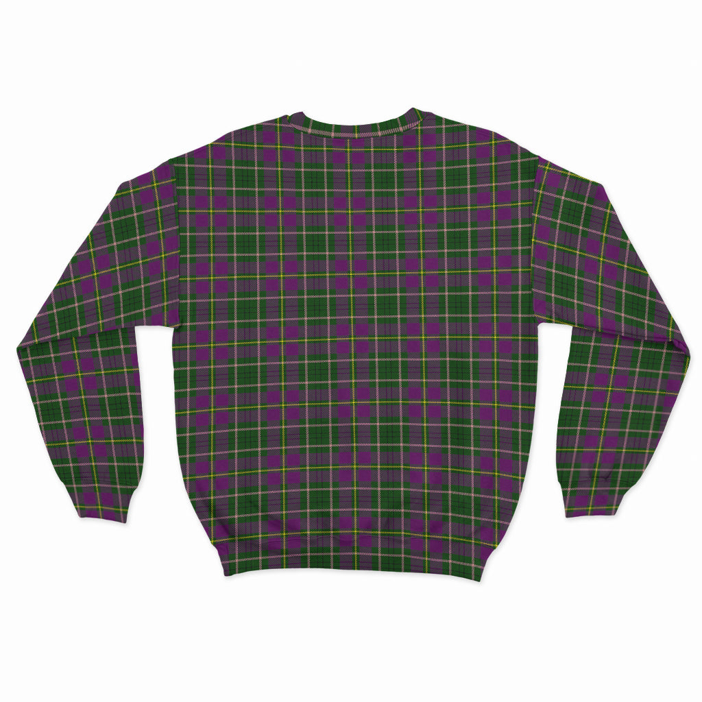 Taylor (Tailylour) Tartan Sweatshirt with Family Crest - Tartan Vibes Clothing