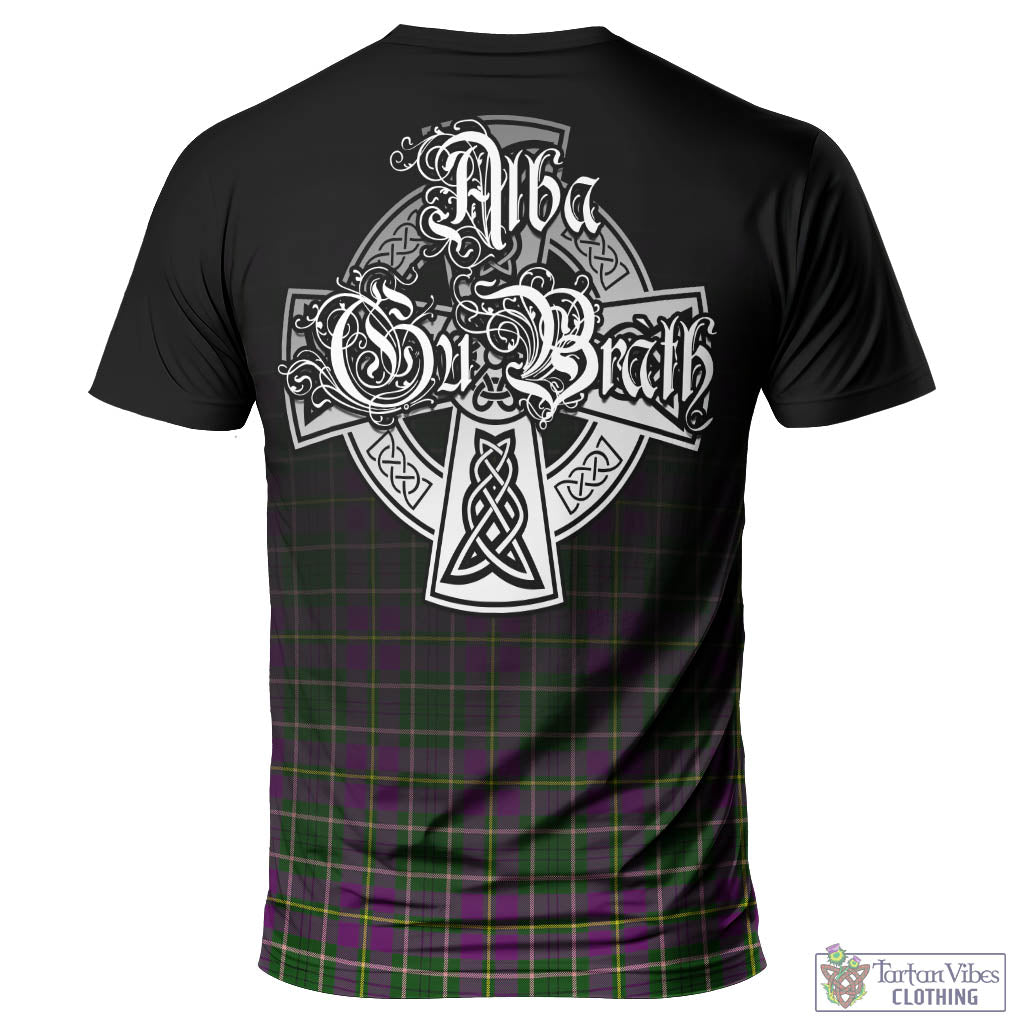 Tartan Vibes Clothing Taylor Tartan T-Shirt Featuring Alba Gu Brath Family Crest Celtic Inspired
