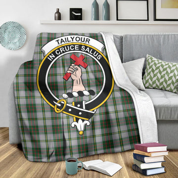 Taylor Dress Tartan Blanket with Family Crest