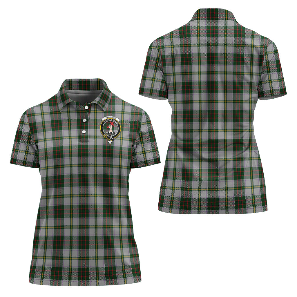 taylor-dress-tartan-polo-shirt-with-family-crest-for-women
