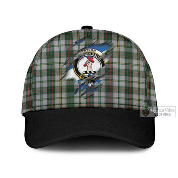 Taylor Dress Tartan Classic Cap with Family Crest In Me Style