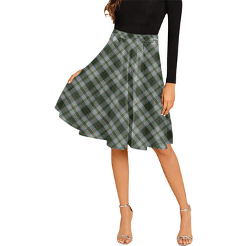 Taylor Dress Tartan Melete Pleated Midi Skirt