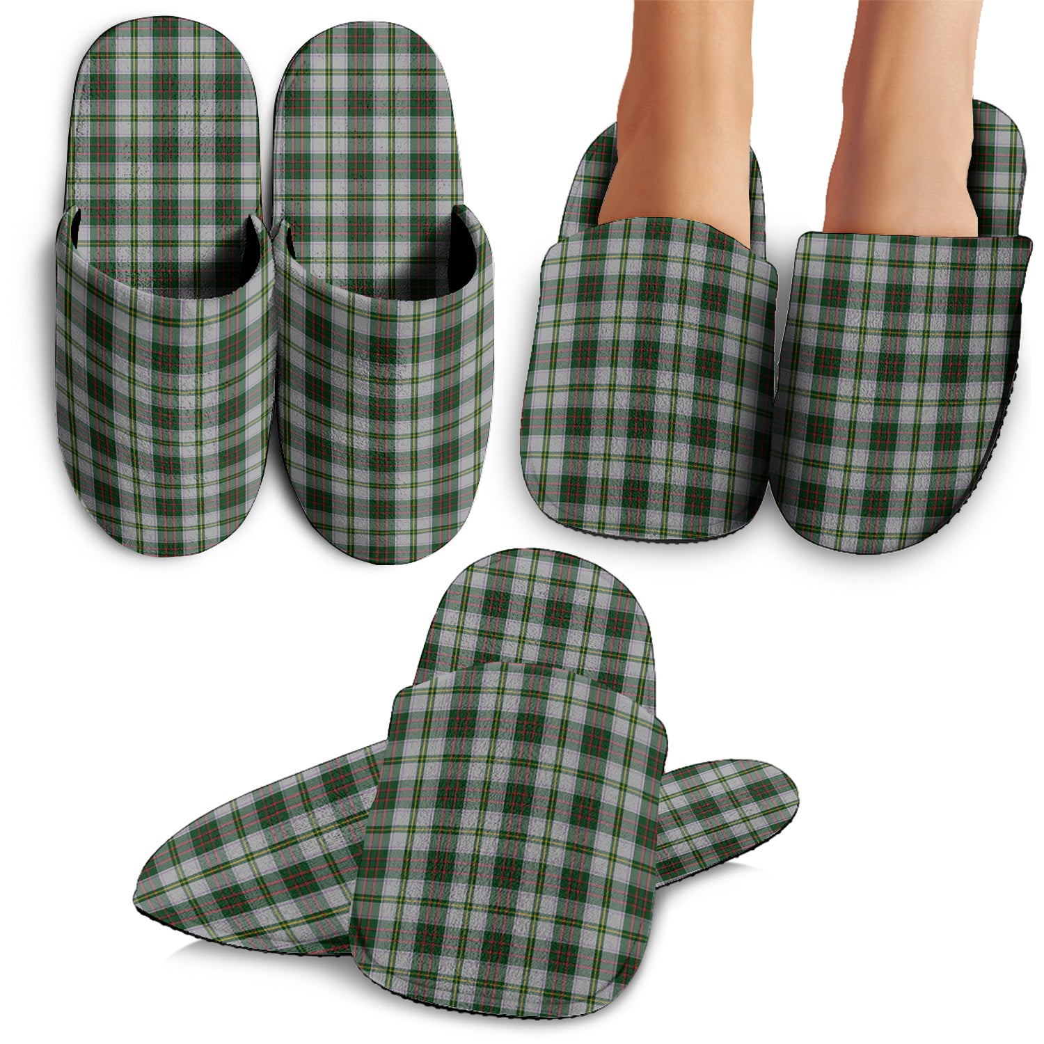 Taylor Dress Tartan Home Slippers - Tartanvibesclothing Shop