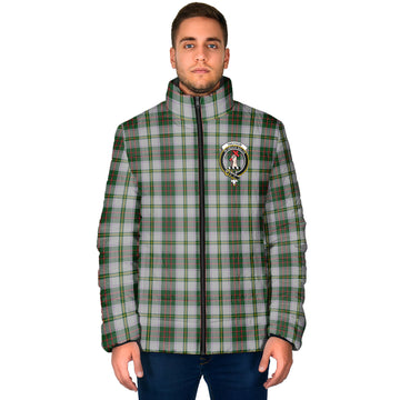 Taylor Dress Tartan Padded Jacket with Family Crest