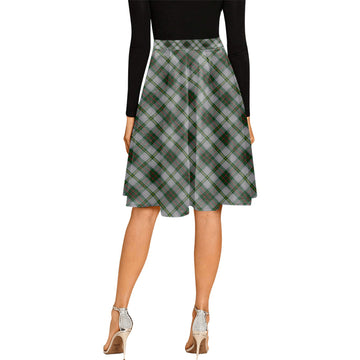 Taylor Dress Tartan Melete Pleated Midi Skirt