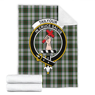 Taylor Dress Tartan Blanket with Family Crest