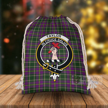 Tartan Vibes Clothing Taylor (Tailylour) Tartan Christmas Santa's Bag with Family Crest