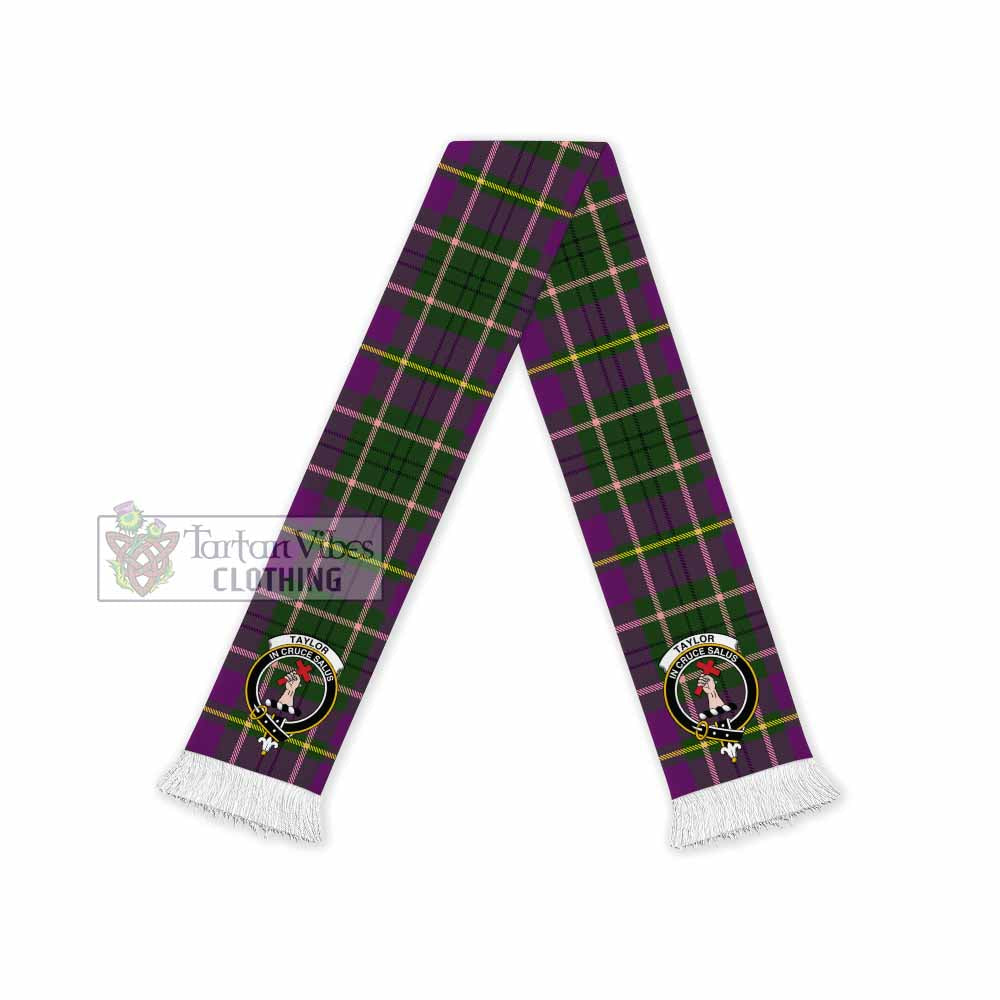 Tartan Vibes Clothing Taylor (Tailylour) Tartan Ruffneck Scarf with Family Crest