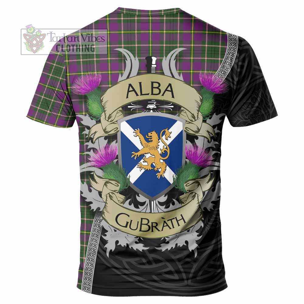 Tartan Vibes Clothing Taylor (Tailylour) Tartan Family Crest T-Shirt Lion Rampant Royal Thistle Shield Celtic Inspired