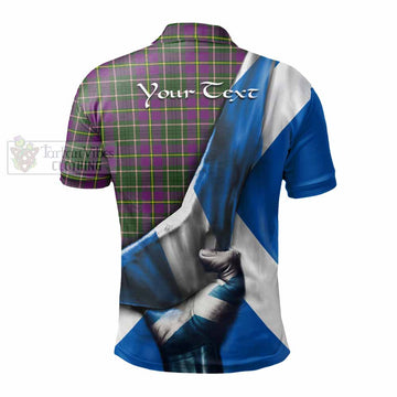 Taylor (Tailyour) Tartan Polo Shirt with Family Crest Scotland Patriotic Style