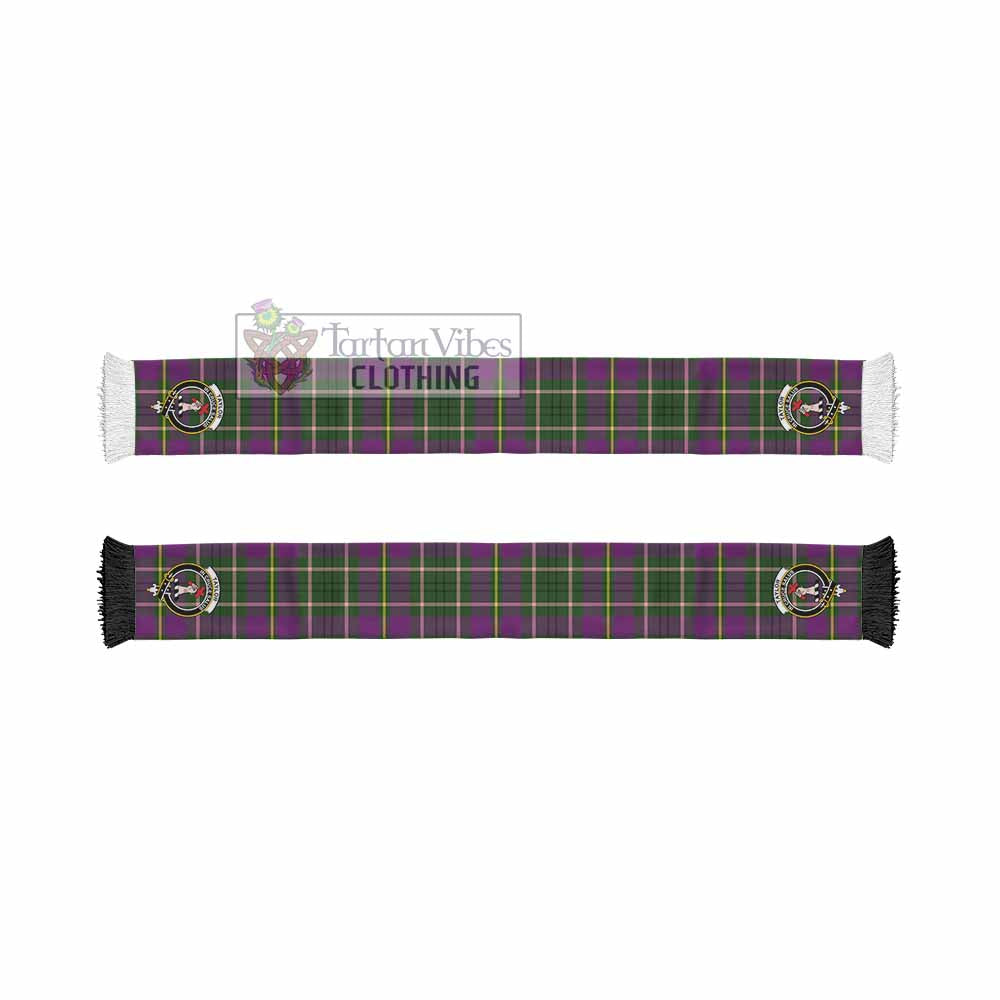 Tartan Vibes Clothing Taylor (Tailylour) Tartan Ruffneck Scarf with Family Crest
