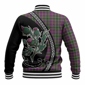 Taylor (Tailyour) Family Crest Tartan Baseball Jacket Alba Thistle Inspired - Tartan Vibes Clothing