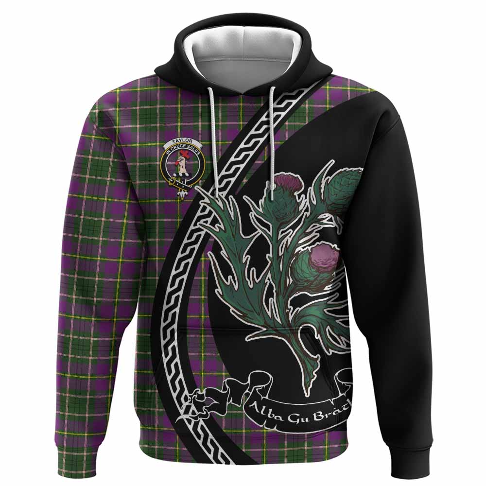 Taylor (Tailyour) Family Crest Tartan Hoodie Alba Thistle Inspired - Tartan Vibes Clothing