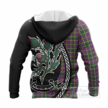 Taylor (Tailyour) Family Crest Tartan Knitted Hoodie Alba Thistle Inspired - Tartan Vibes Clothing