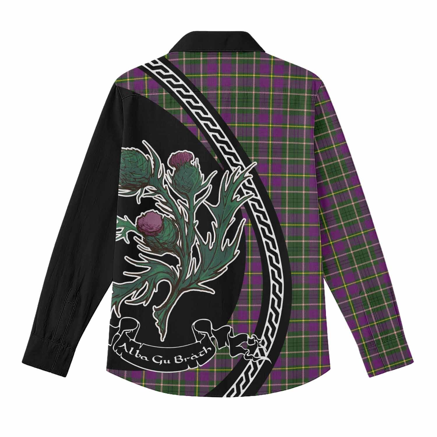 Taylor (Tailyour) Family Crest Tartan Women Casual Shirt Alba Thistle Inspired - Tartan Vibes Clothing
