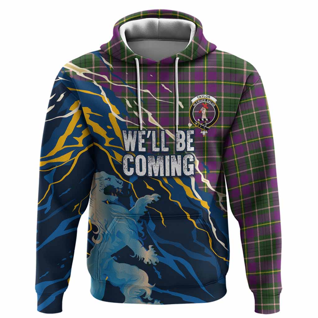 Taylor (Tailyour) Scotland Tartan Hoodie WC2026 Football - We'll Be Coming