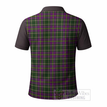 Taylor (Tailyour) Tartan Accent Polo Shirt with Family Crest