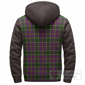 Taylor (Tailyour) Tartan Accent Sherpa Hoodie with Family Crest