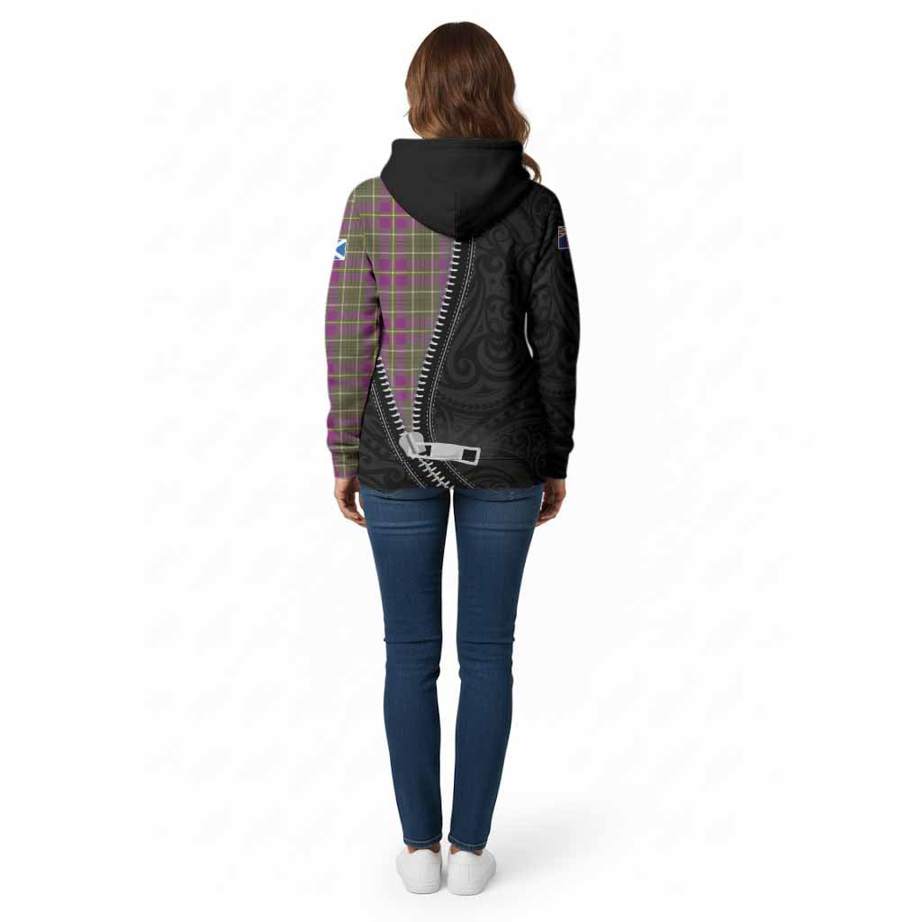 Taylor (Tailyour) Tartan Cotton Hoodie New Zealand Pattern Unique Zipper Stylized