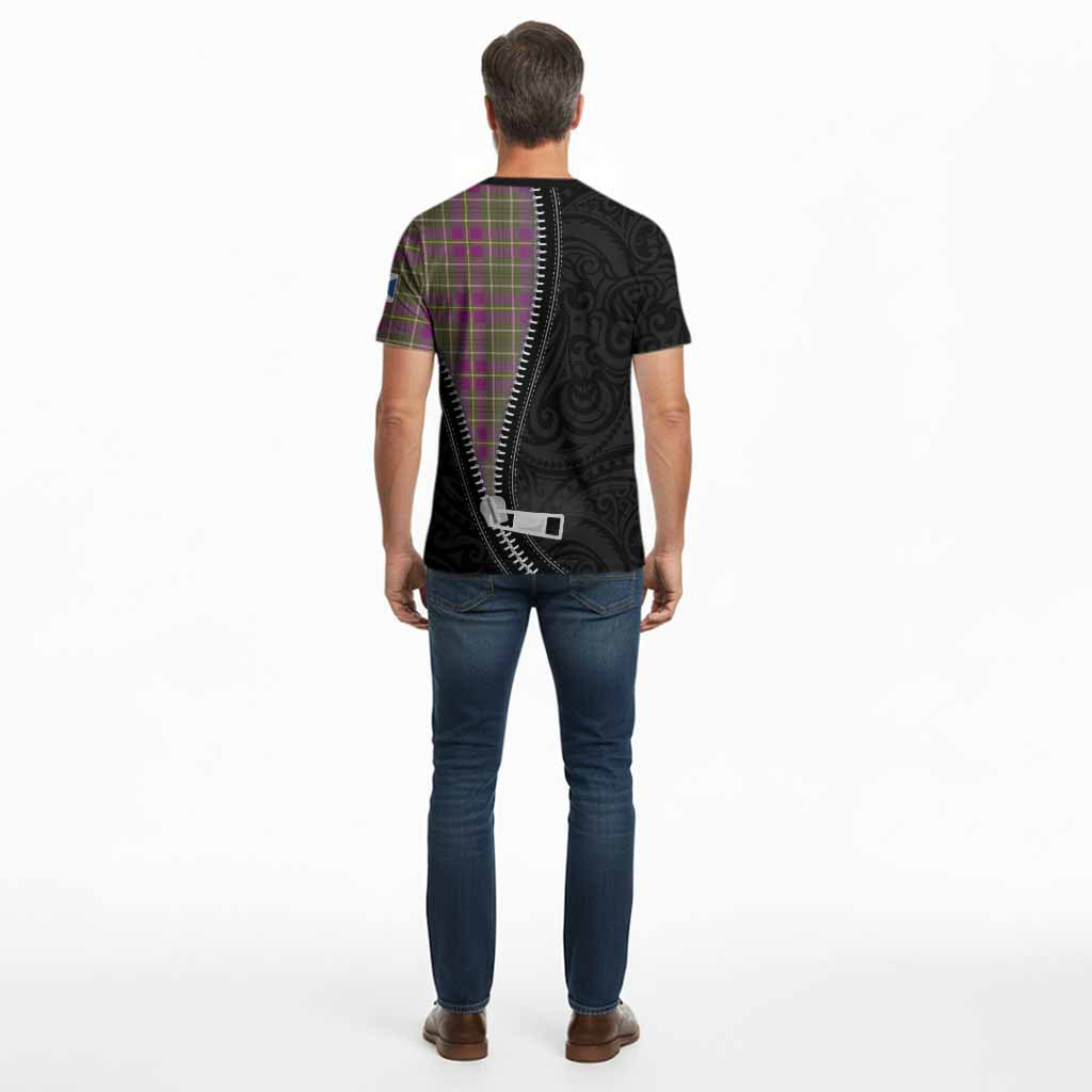 Taylor (Tailyour) Tartan Cotton T-shirt New Zealand Pattern Unique Zipper Stylized