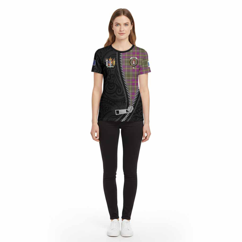 Taylor (Tailyour) Tartan Cotton T-shirt New Zealand Pattern Unique Zipper Stylized