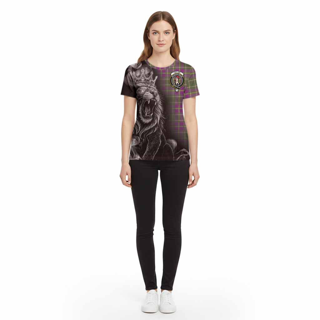 Taylor (Tailyour) Tartan Cotton T-shirt Roaring Lion Heritage