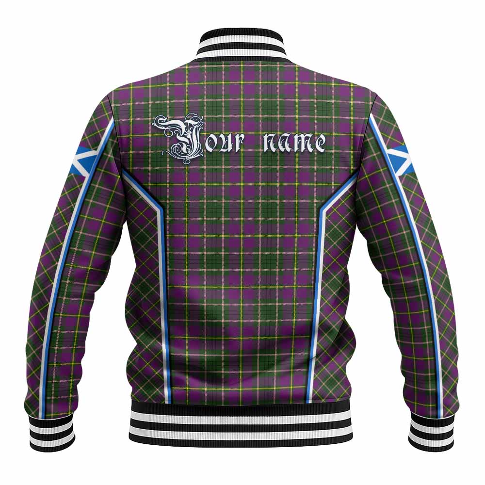 Taylor (Tailyour) Tartan Crest Baseball Jacket Scotland Coat of Arm Flag Style - Tartan Vibes Clothing