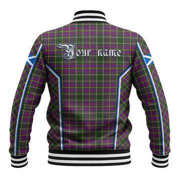 Taylor (Tailyour) Tartan Crest Baseball Jacket Scotland Coat of Arm Flag Style - Tartan Vibes Clothing