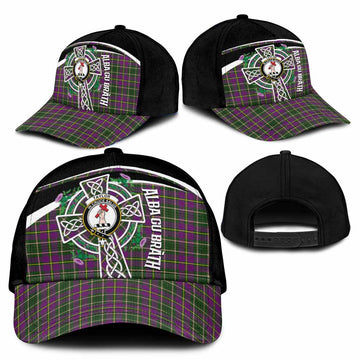 Taylor (Tailyour) Tartan Crest Classic Cap Scottish Thistle Celtic Cross Alba Gu Brath