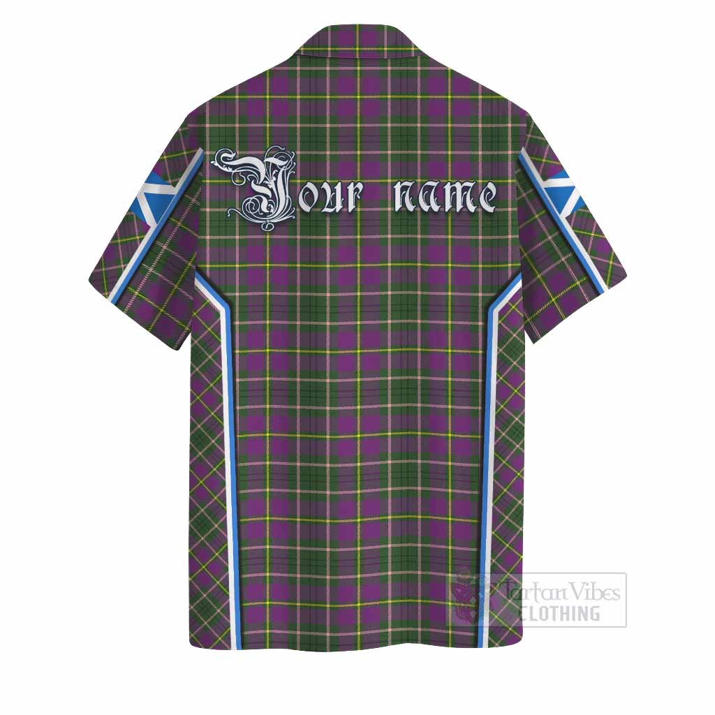 Taylor (Tailyour) Tartan Crest Hawaiian Shirt Scotland Coat of Arm Flag Style - Tartan Vibes Clothing
