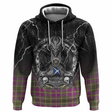 Taylor (Tailyour) Tartan Crest Hoodie Celtic Odin's Raven Legacy
