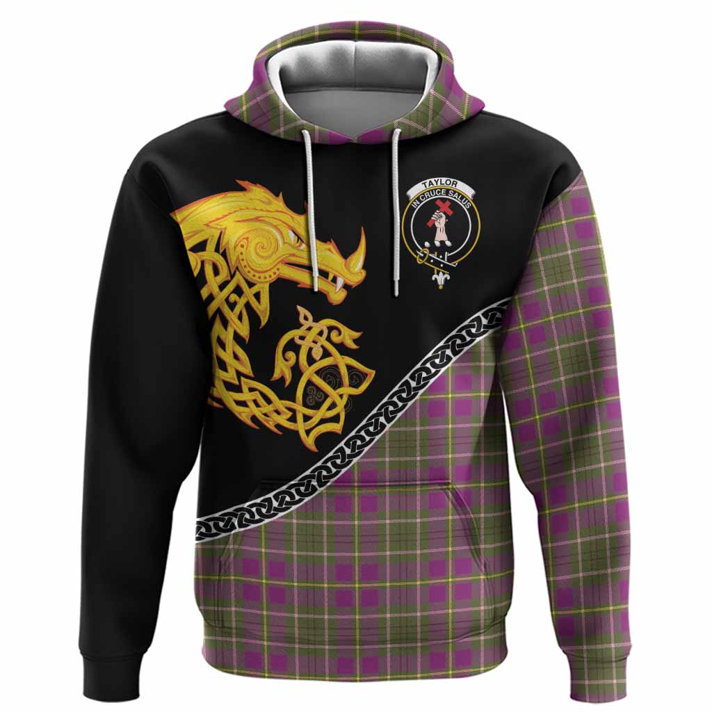 Taylor (Tailyour) Tartan Crest Hoodie Legendary Dragon Knot Half Style