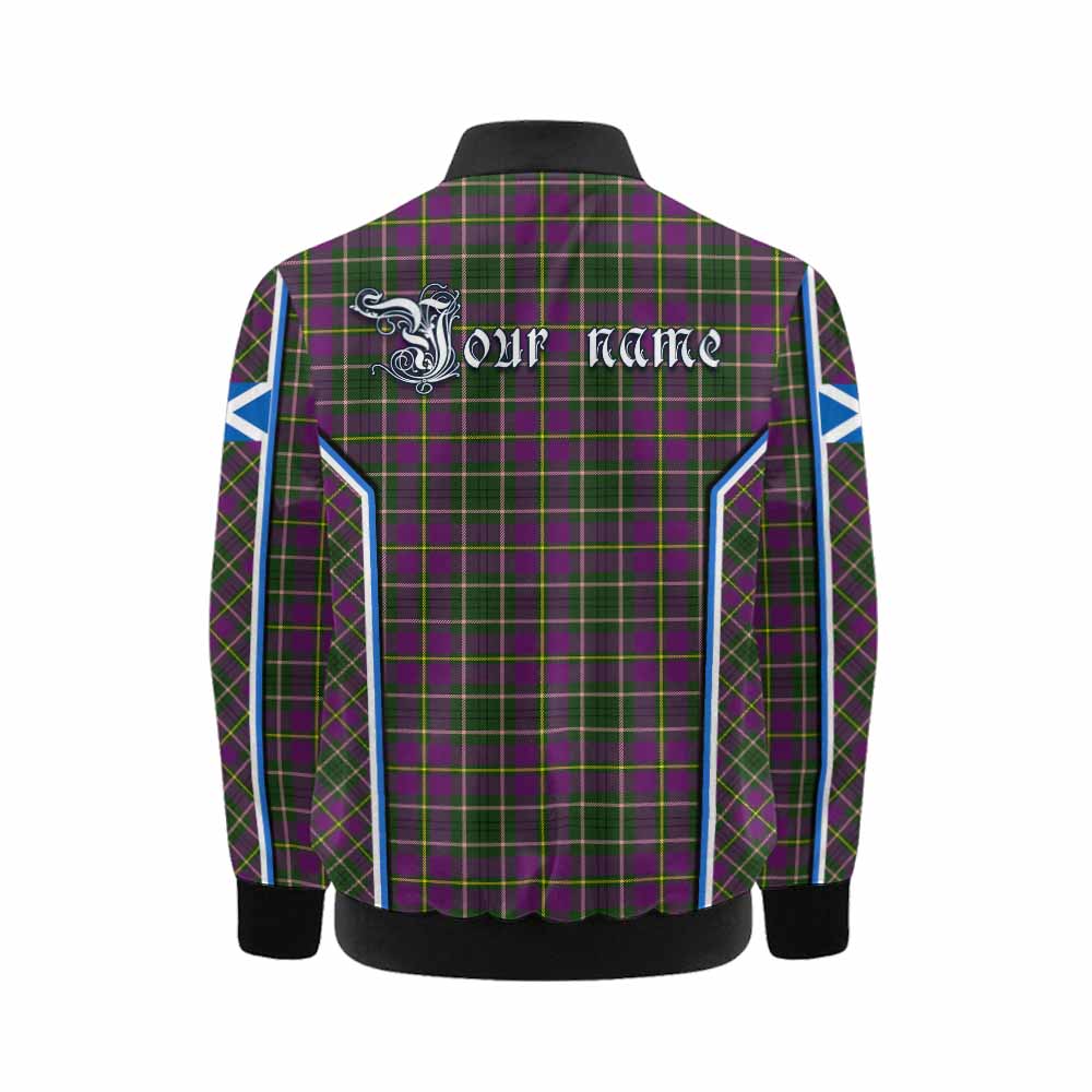 Taylor (Tailyour) Tartan Crest Kid Bomber Jacket Scotland Coat of Arm Flag Style - Tartan Vibes Clothing