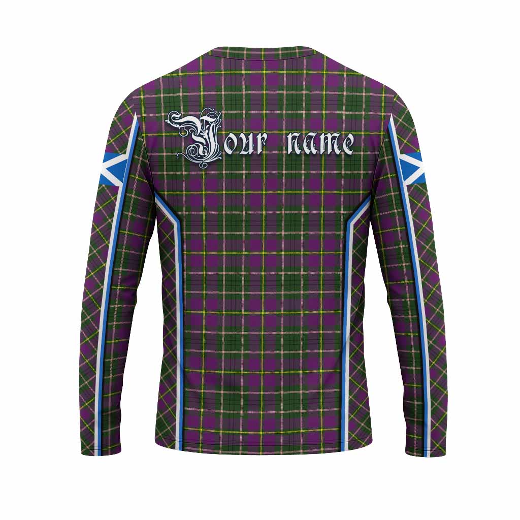 Taylor (Tailyour) Tartan Crest Long Sleeve T-Shirt Scotland Coat of Arm Flag Style - Tartan Vibes Clothing