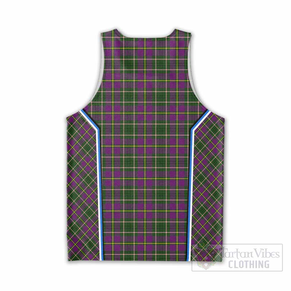 Taylor (Tailyour) Tartan Crest Men Tank Top Scotland Coat of Arm Flag Style - Tartan Vibes Clothing