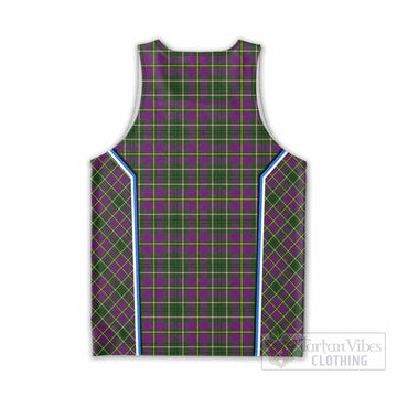 Taylor (Tailyour) Tartan Crest Men Tank Top Scotland Coat of Arm Flag Style