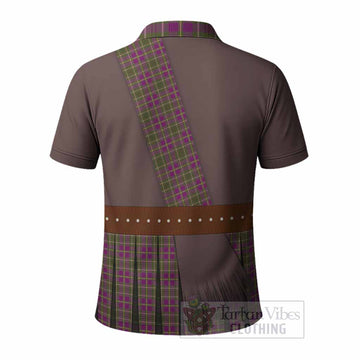 Taylor (Tailyour) Tartan Crest Polo Shirt Kilt Costume Style
