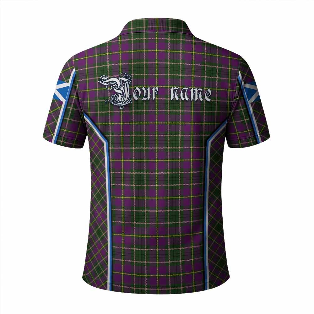 Taylor (Tailyour) Tartan Crest Polo Shirt Scotland Coat of Arm Flag Style - Tartan Vibes Clothing