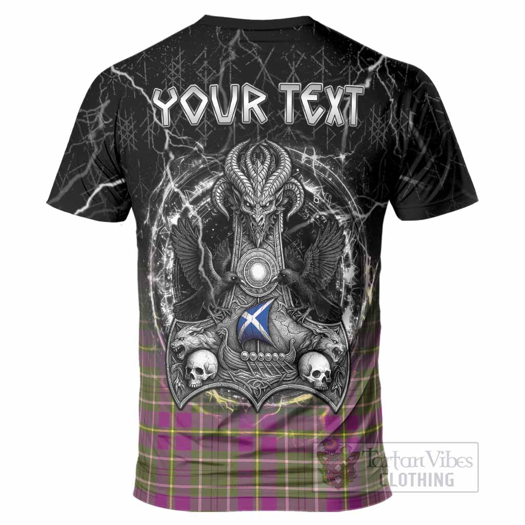Taylor (Tailyour) Tartan Crest T-Shirt Celtic Odin's Raven Legacy