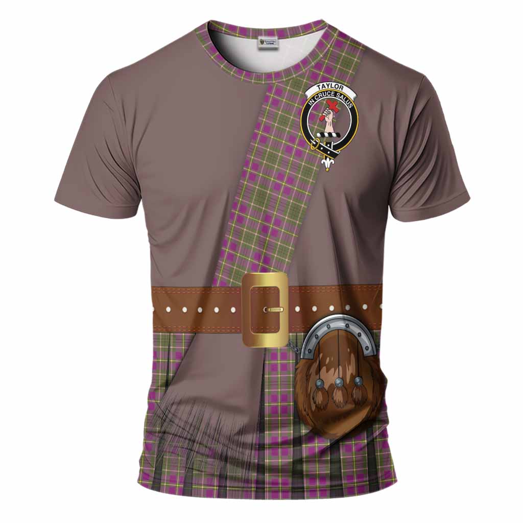 Taylor (Tailyour) Tartan Crest T-Shirt Kilt Costume Style