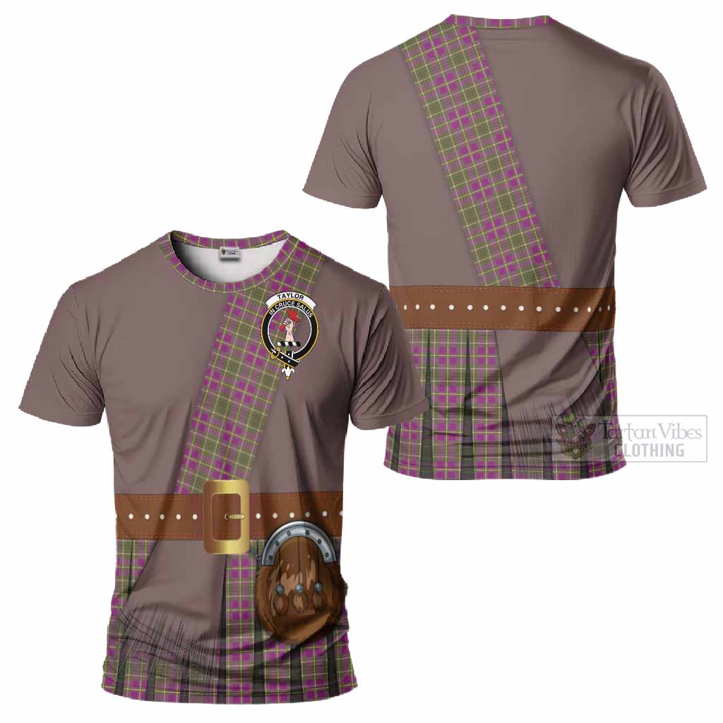 Taylor (Tailyour) Tartan Crest T-Shirt Kilt Costume Style