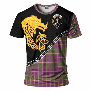 Taylor (Tailyour) Tartan Crest T-Shirt Legendary Dragon Knot Half Style