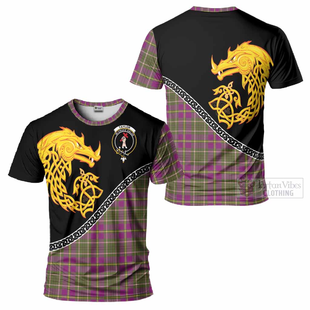 Taylor (Tailyour) Tartan Crest T-Shirt Legendary Dragon Knot Half Style