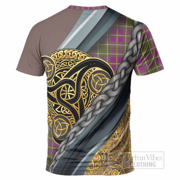 Taylor (Tailyour) Tartan Crest T-Shirt Scottish Triskele Celtic